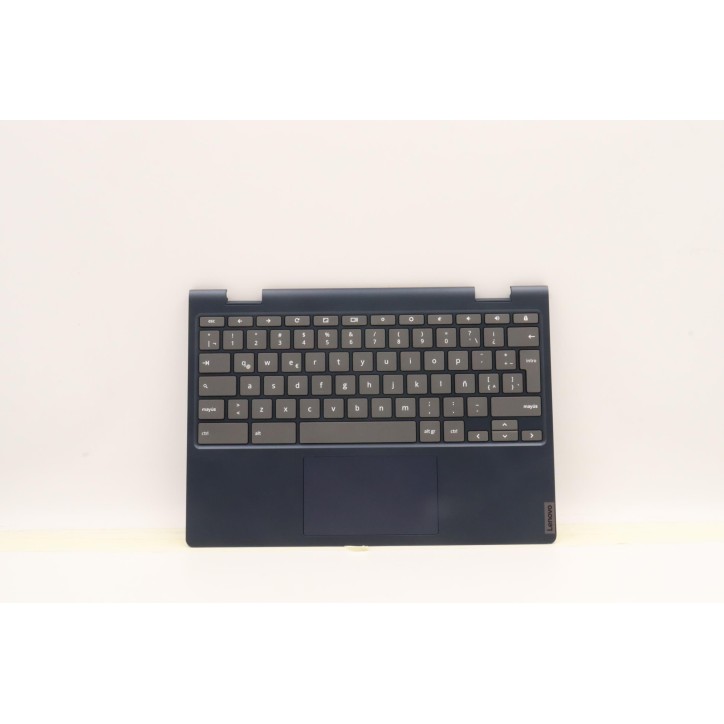 Lenovo 5CB1D04860 Palmrest Top Case con tastiera, Spagnolo (America Latina), blu scuro