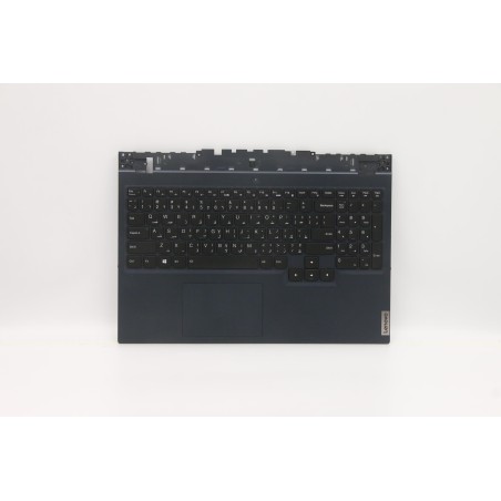 Lenovo 5CB1D05021 Palmrest Top Case con tastiera, Arabo, Retroilluminazione RGB, US