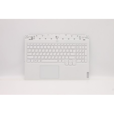 Lenovo 5CB1D05099 Palmrest Top Case con tastiera, Ebraico, grigio tempesta, Retroilluminazione blu