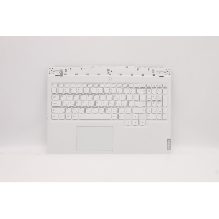 Lenovo 5CB1D05099 Palmrest Top Case con tastiera, Ebraico, grigio tempesta, Retroilluminazione blu