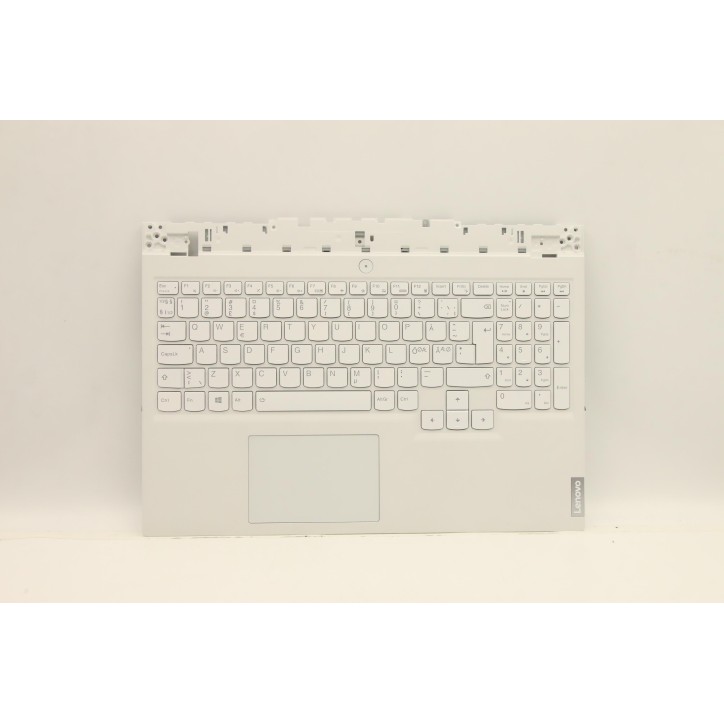 Lenovo 5CB1D05107 Palmrest Top Case con tastiera, Lingue scandinave, grigio tempesta, Retroilluminazione blu