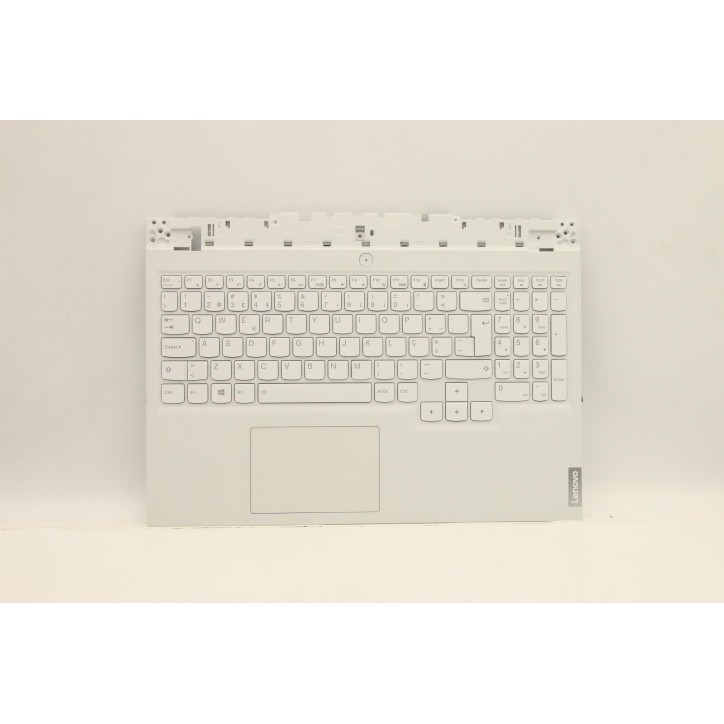 Lenovo 5CB1D05108 Palmrest Top Case con tastiera, Portoghese, grigio tempesta, Retroilluminazione blu
