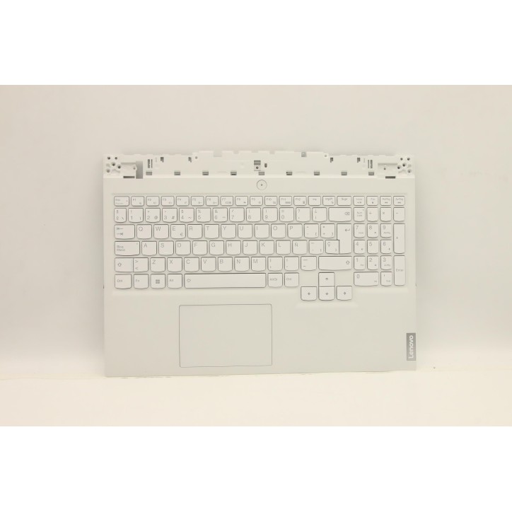 Lenovo 5CB1D05111 Palmrest Top Case con tastiera, Spagnolo, grigio tempesta, Retroilluminazione blu