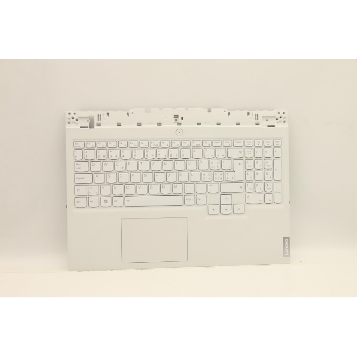 Lenovo 5CB1D05112 Palmrest Top Case con tastiera, Svizzera, grigio tempesta, Retroilluminazione blu
