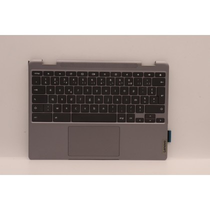 Lenovo 5CB1D05181 Palmrest Top Case con tastiera, Francese, grigio