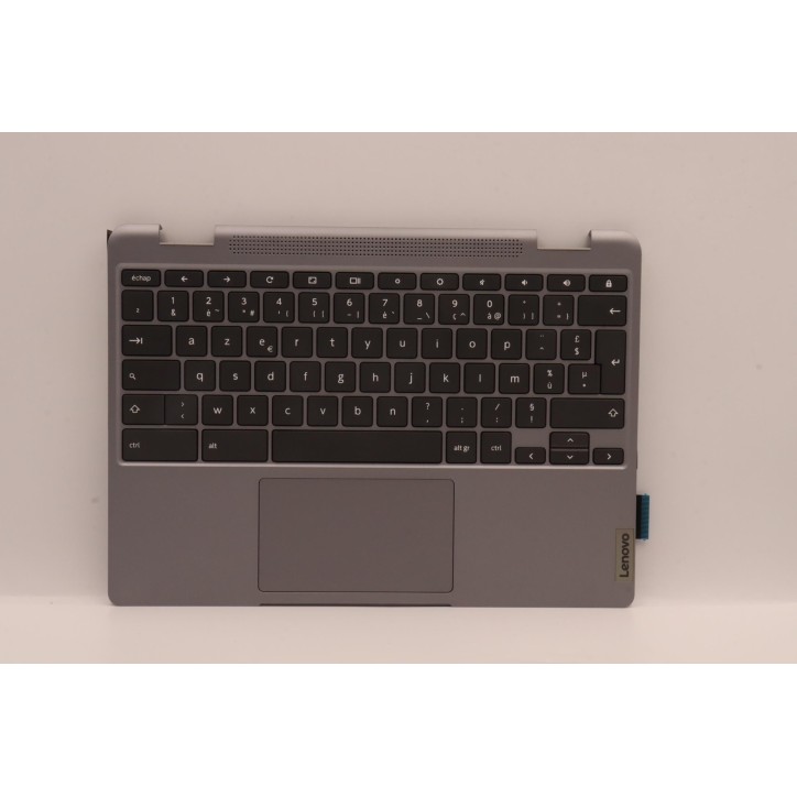 Lenovo 5CB1D05181 Palmrest Top Case con tastiera, Francese, grigio