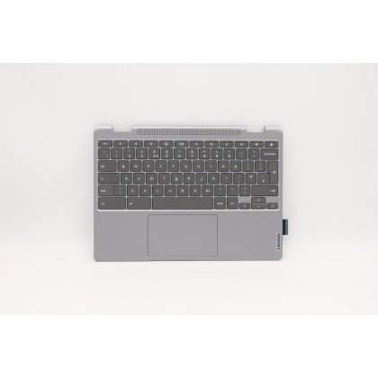 Lenovo 5CB1D05190 Palmrest Top Case con tastiera, Inglese Regno Unito, Grigio