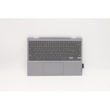 Lenovo 5CB1D05190 Palmrest Top Case con tastiera, Inglese Regno Unito, Grigio