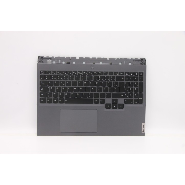 Lenovo 5CB1D05235 Palmrest Top Case con tastiera, Francese, Grigio ardesia, Retroilluminazione RGB
