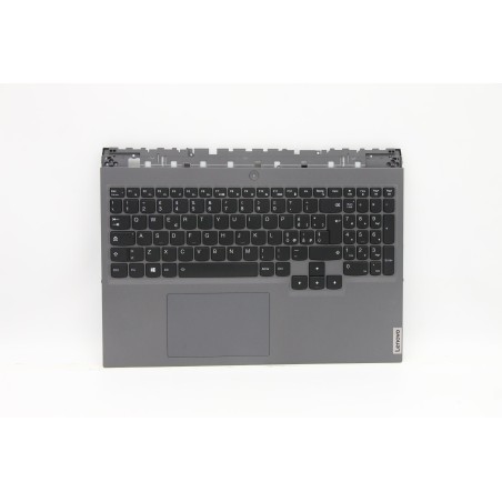 Lenovo 5CB1D05244 Palmrest Top Case con tastiera, Italiano, Grigio ardesia, Retroilluminazione RGB