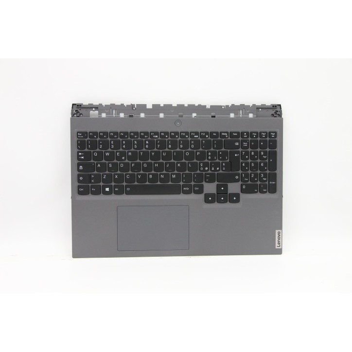 Lenovo 5CB1D05244 Palmrest Top Case con tastiera, Italiano, Grigio ardesia, Retroilluminazione RGB