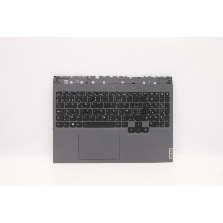 Lenovo 5CB1D05363 Palmrest Top Case con tastiera, Belga, grigio ardesia, UK