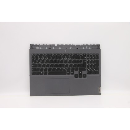 Lenovo 5CB1D05396 Palmrest Top Case con tastiera, Tedesco, Grigio ardesia