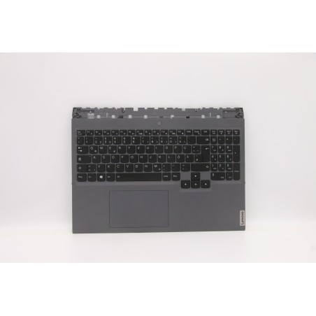 Lenovo 5CB1D05396 Palmrest Top Case con tastiera, Tedesco, Grigio ardesia