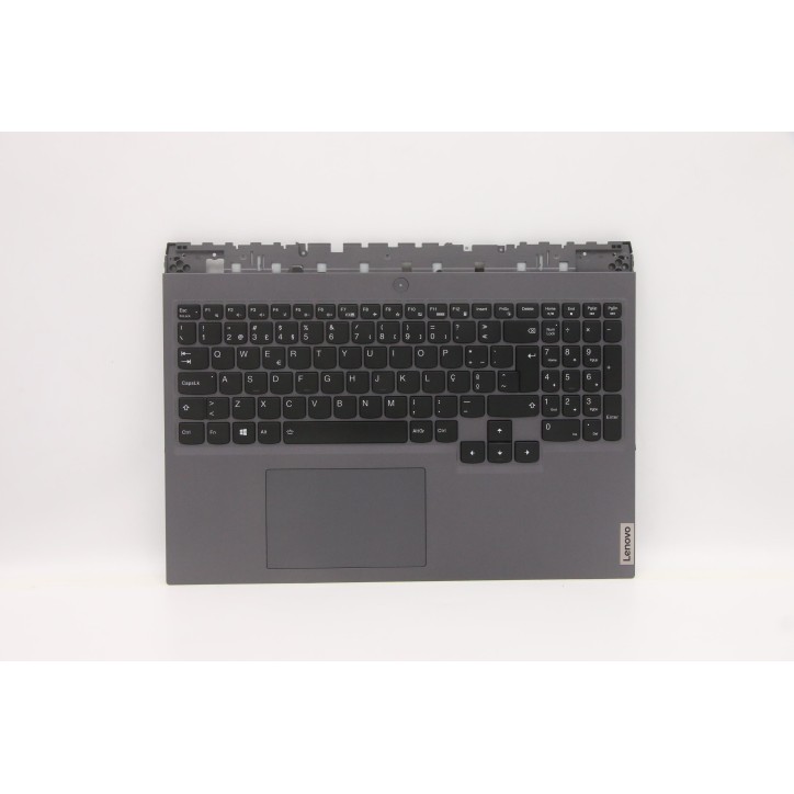 Lenovo 5CB1D10492 Palmrest Top Case con tastiera, Portoghese, Grigio ardesia