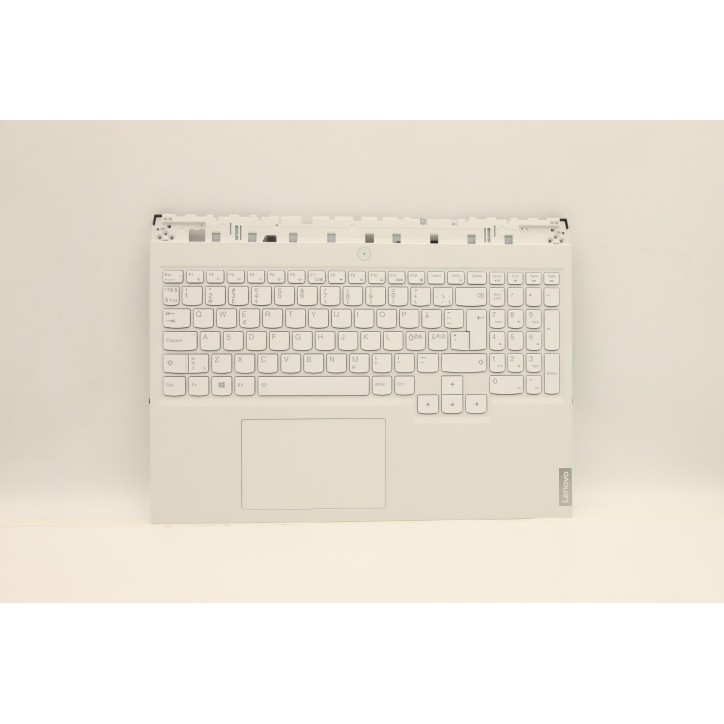 Lenovo 5CB1D10523 Palmrest Top Case con tastiera, Lingue scandinave, Retroilluminazione blu