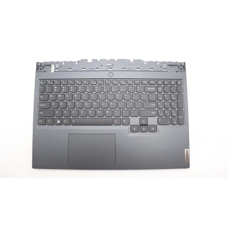 Lenovo 5CB1D10664 Palmrest Top Case con tastiera, Inglese, Retroilluminazione bianca