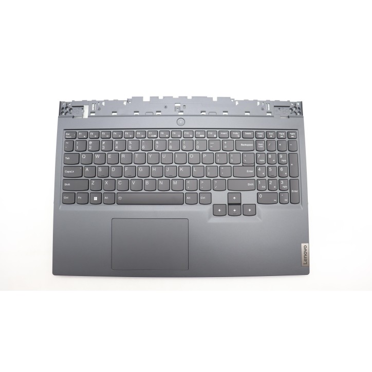 Lenovo 5CB1D10664 Palmrest Top Case con tastiera, Inglese, Retroilluminazione bianca