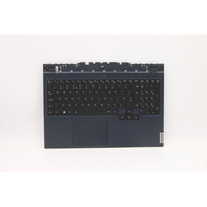 Lenovo 5CB1D10905 Palmrest Top Case con tastiera, Inglese Regno Unito, Retroilluminazione RGB