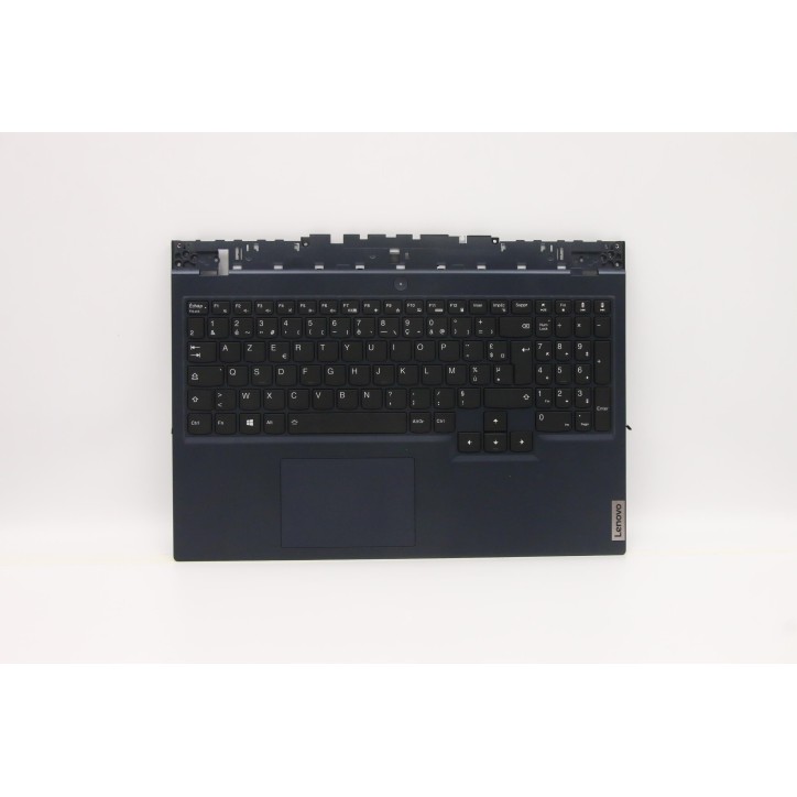 Lenovo 5CB1D10907 Palmrest Top Case con tastiera, Francese, Blu, Retroilluminazione RGB