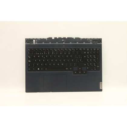 Lenovo 5CB1D10923 Palmrest Top Case con tastiera, Spagnolo, Retroilluminazione RGB