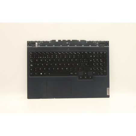 Lenovo 5CB1D10923 Palmrest Top Case con tastiera, Spagnolo, Retroilluminazione RGB