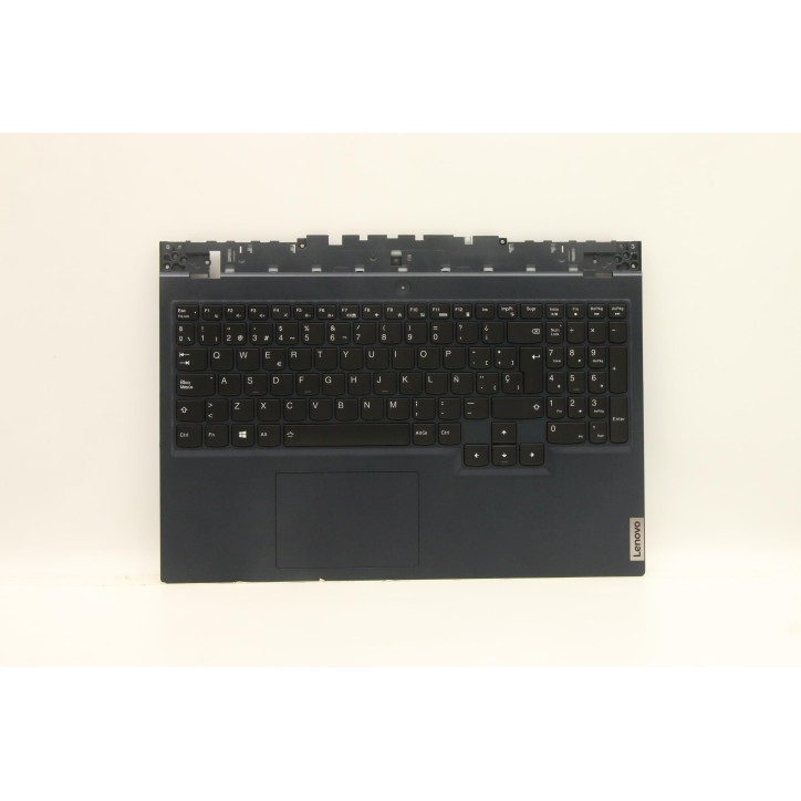 Lenovo 5CB1D10923 Palmrest Top Case con tastiera, Spagnolo, Retroilluminazione RGB