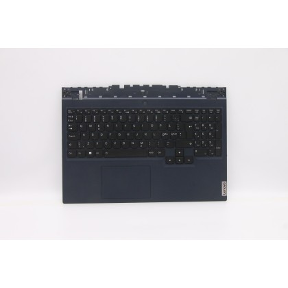 Lenovo 5CB1D12345 Palmrest Top Case con tastiera, Lingue scandinave, Retroilluminazione bianca