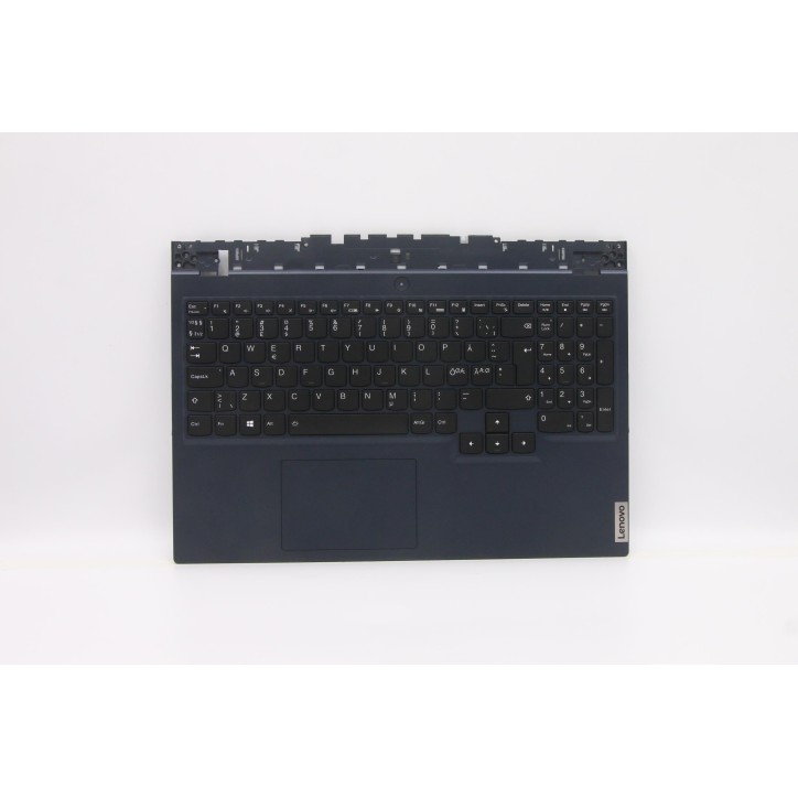 Lenovo 5CB1D12345 Palmrest Top Case con tastiera, Lingue scandinave, Retroilluminazione bianca