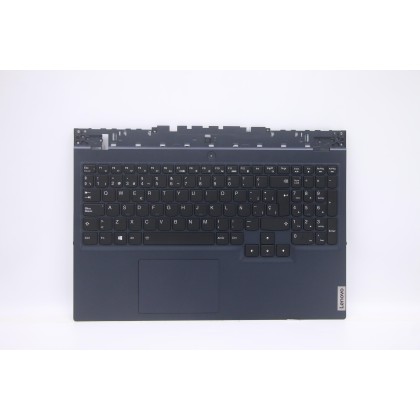 Lenovo 5CB1D12349 Palmrest Top Case con tastiera, Spagnolo, Retroilluminazione bianca