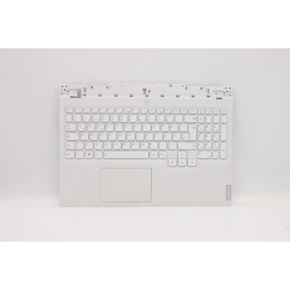 Lenovo 5CB1D12367 Palmrest Top Case con tastiera, Tedesco, Retroilluminazione