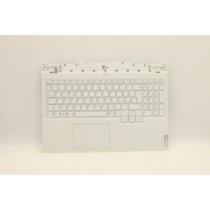 Lenovo 5CB1D12373 Palmrest Top Case con tastiera, Italiano, grigio tempesta, Retroilluminazione blu