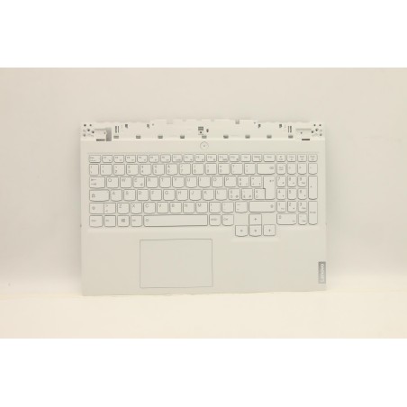 Lenovo 5CB1D12373 Palmrest Top Case con tastiera, Italiano, grigio tempesta, Retroilluminazione blu