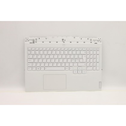 Lenovo 5CB1D12377 Palmrest Top Case con tastiera, Lingue scandinave, grigio tempesta, Retroilluminazione blu