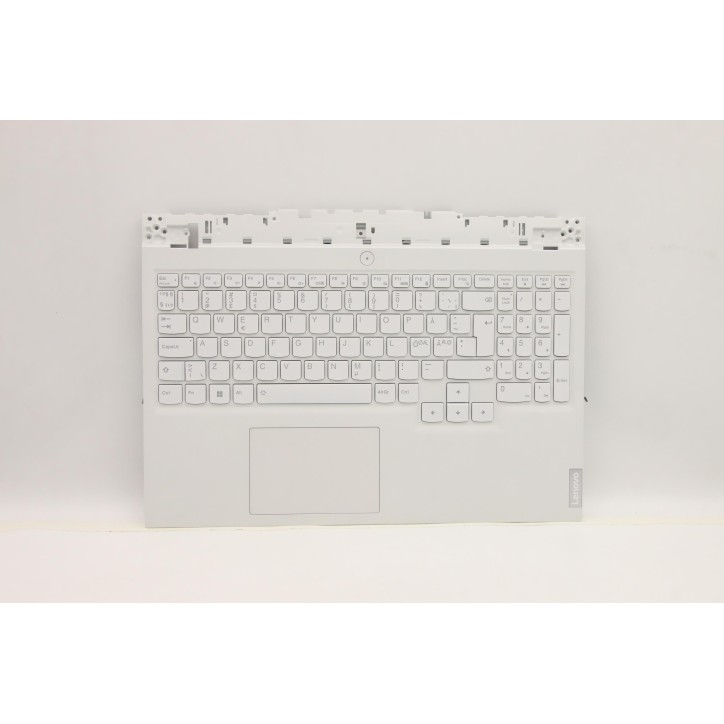 Lenovo 5CB1D12377 Palmrest Top Case con tastiera, Lingue scandinave, grigio tempesta, Retroilluminazione blu