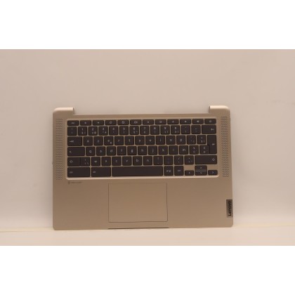 Lenovo 5CB1D33506 Palmrest Top Case con tastiera, Belga, Sabbia, Retroilluminazione, UK