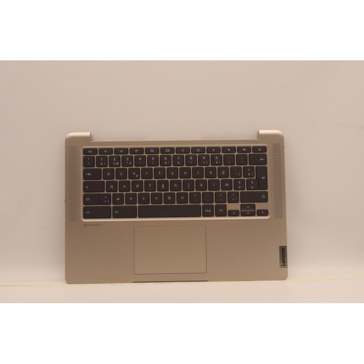 Lenovo 5CB1D33506 Palmrest Top Case con tastiera, Belga, Sabbia, Retroilluminazione, UK