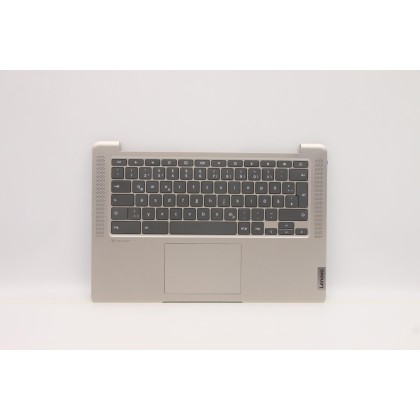 Lenovo 5CB1D33533 Palmrest Top Case con tastiera, Tedesco, Sabbia, Senza_retroilluminazione
