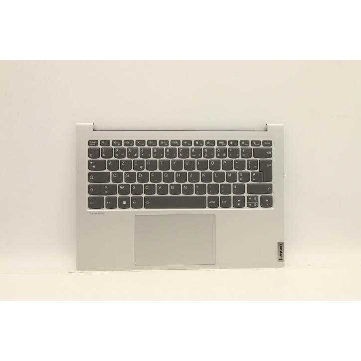 Lenovo 5CB1D34461 Palmrest Top Case con tastiera, Francese, Argento chiaro
