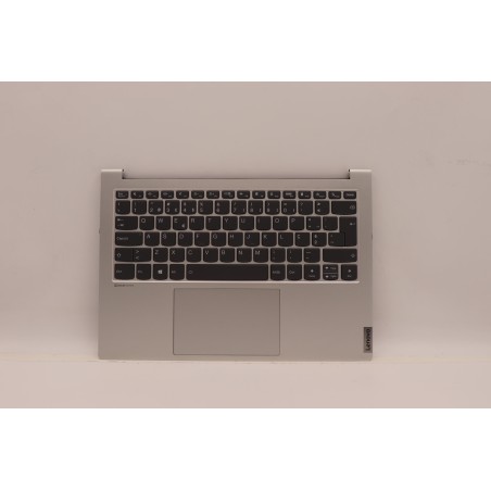 Lenovo 5CB1D34475 Palmrest Top Case con tastiera, Portoghese, Argento chiaro