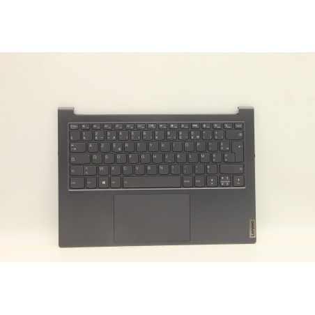 Lenovo 5CB1D34493 Palmrest Top Case con tastiera, Francese, grigio tempesta
