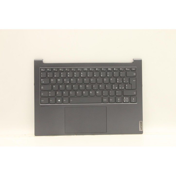 Lenovo 5CB1D34502 Palmrest Top Case con tastiera, Italiano, grigio tempesta