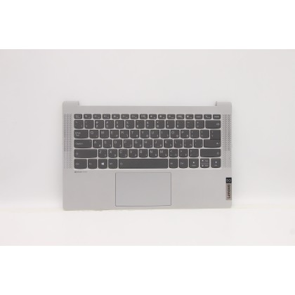 Lenovo 5CB1D66557 Palmrest Top Case con tastiera, Ebraico, argento