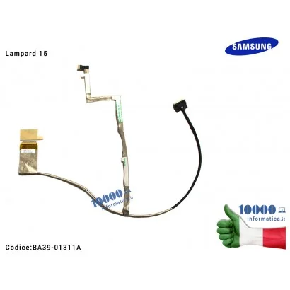 Cavo Flat LCD SAMSUNG NP300E5E NP355E5C NP270E5E Lampard 15