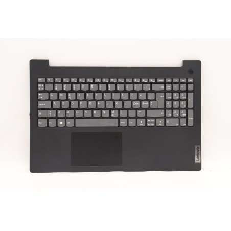 Lenovo 5CB1F36604 Palmrest Top Case con tastiera, Europa del Nord, Nero