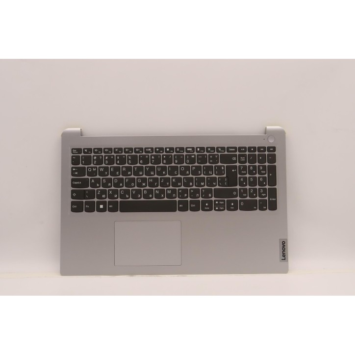 Lenovo 5CB1F36650 Palmrest Top Case con tastiera, Bulgaro, grigio nuvola, Senza retroilluminazione, Senza lettore di impronte di