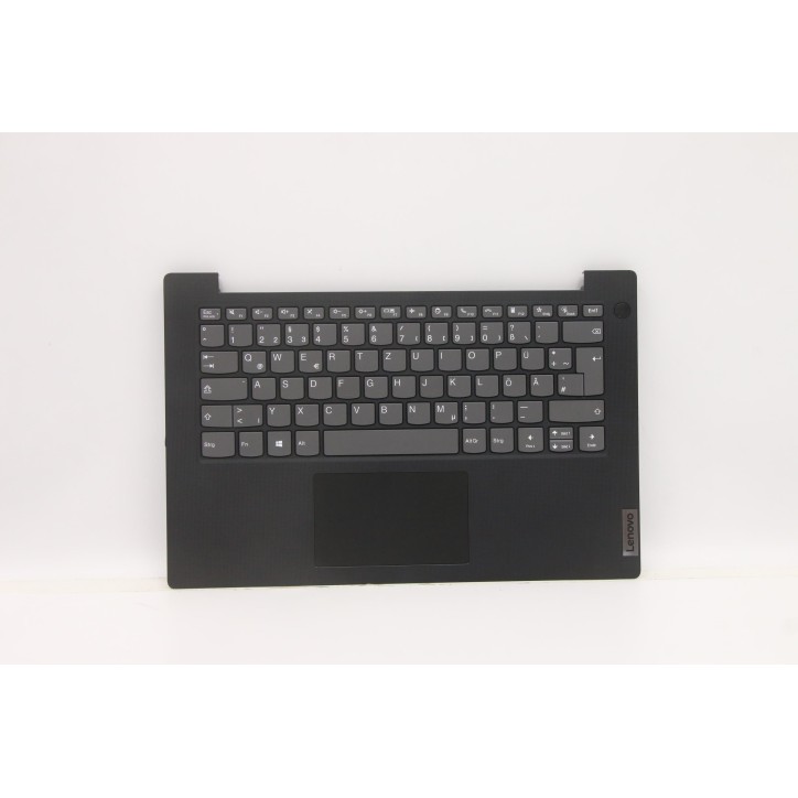 Lenovo 5CB1F36823 C-Cover with keyboard, German, Black, Non-Fingerprint, UK