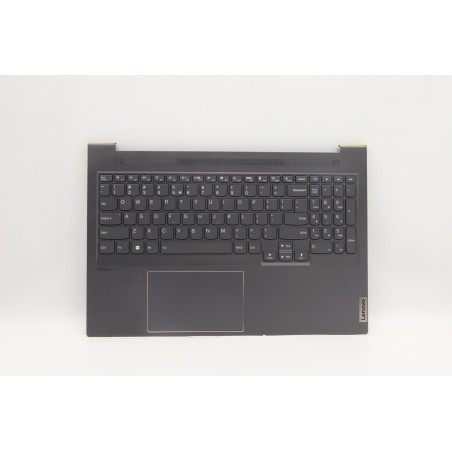 Lenovo 5CB1F36881 Palmrest Top Case con tastiera, Inglese (Stati Uniti/Europa), Grigio ardesia