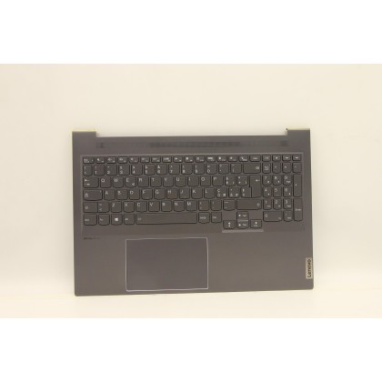 Lenovo 5CB1F36891 Palmrest Top Case con tastiera, Italiano, Grigio ardesia