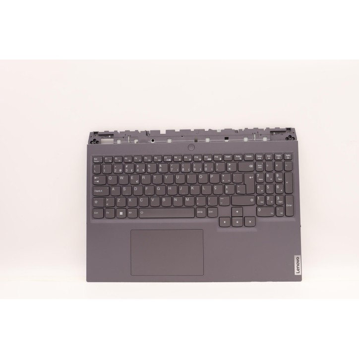 Lenovo 5CB1F37754 Palmrest Top Case con tastiera, Portoghese, grigio tempesta, Retroilluminazione RGB